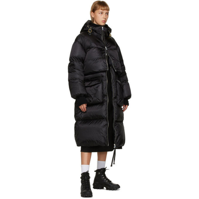 Moncler Genius 2 Moncler 1952 Black Yushi Coat Moncler Genius