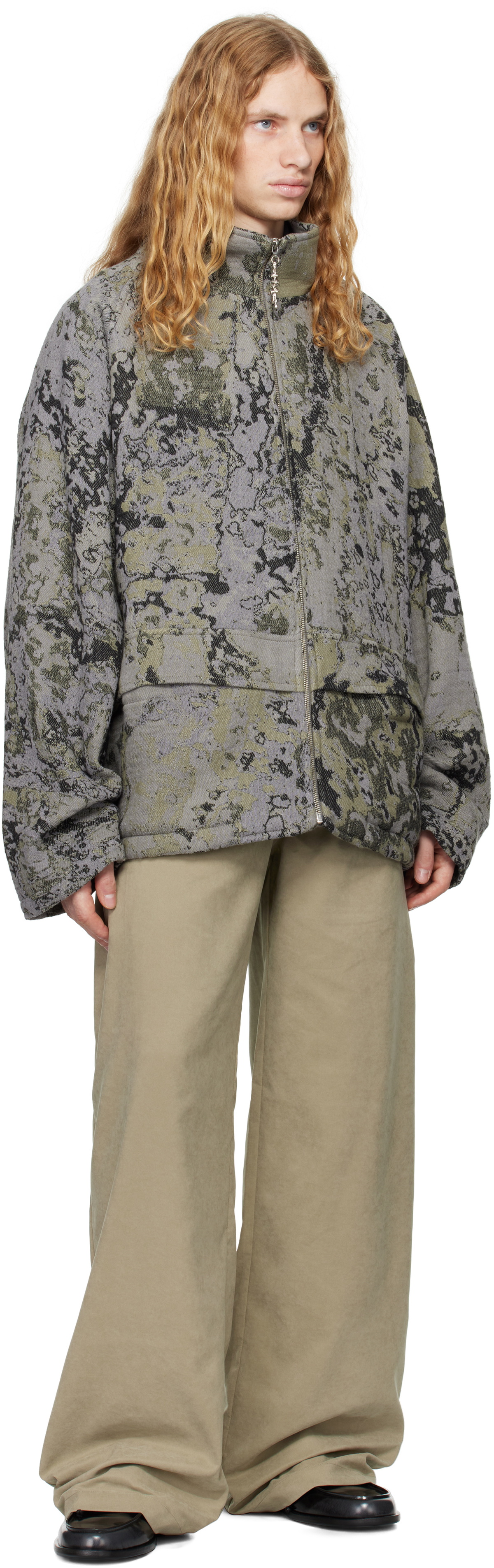 Serapis Gray Raglan Jacket