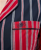 Brooks Brothers Women's Cotton Fun Stripe Pajama Set