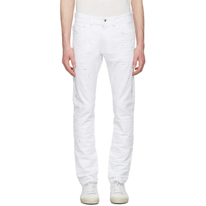 Photo: Diesel White Thommer Jeans