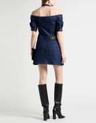 Versace Jeans Couture Womens Mini dress in Blue