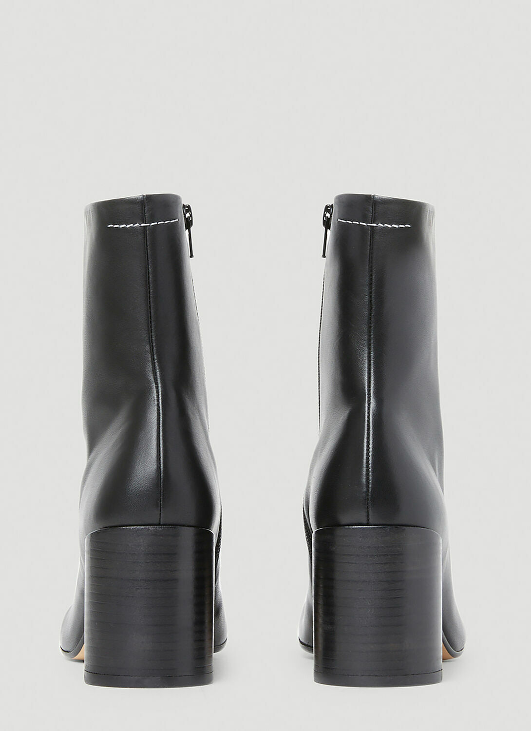 MM6 Maison Margiela Square Ankle Boots