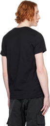 Balmain Black Embossed T-Shirt