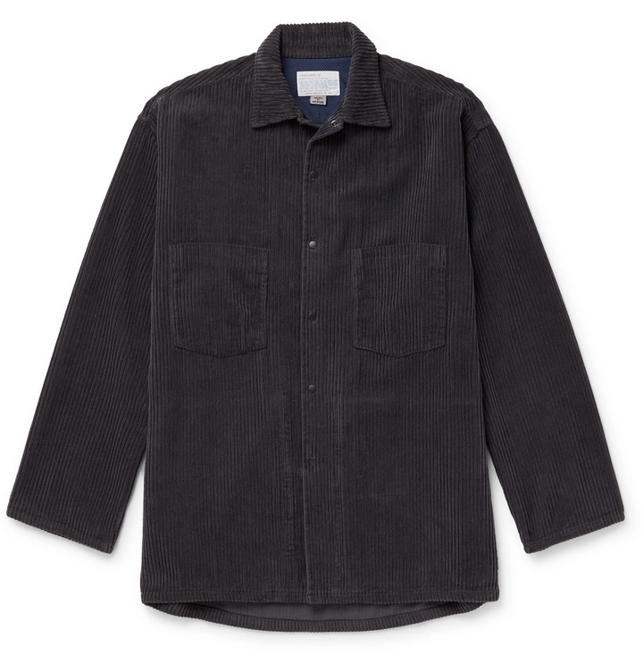 Photo: nanamica - Cotton-Corduroy Overshirt - Blue