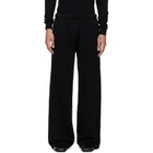 Les Tien Black Heavyweight Party Sweatpants