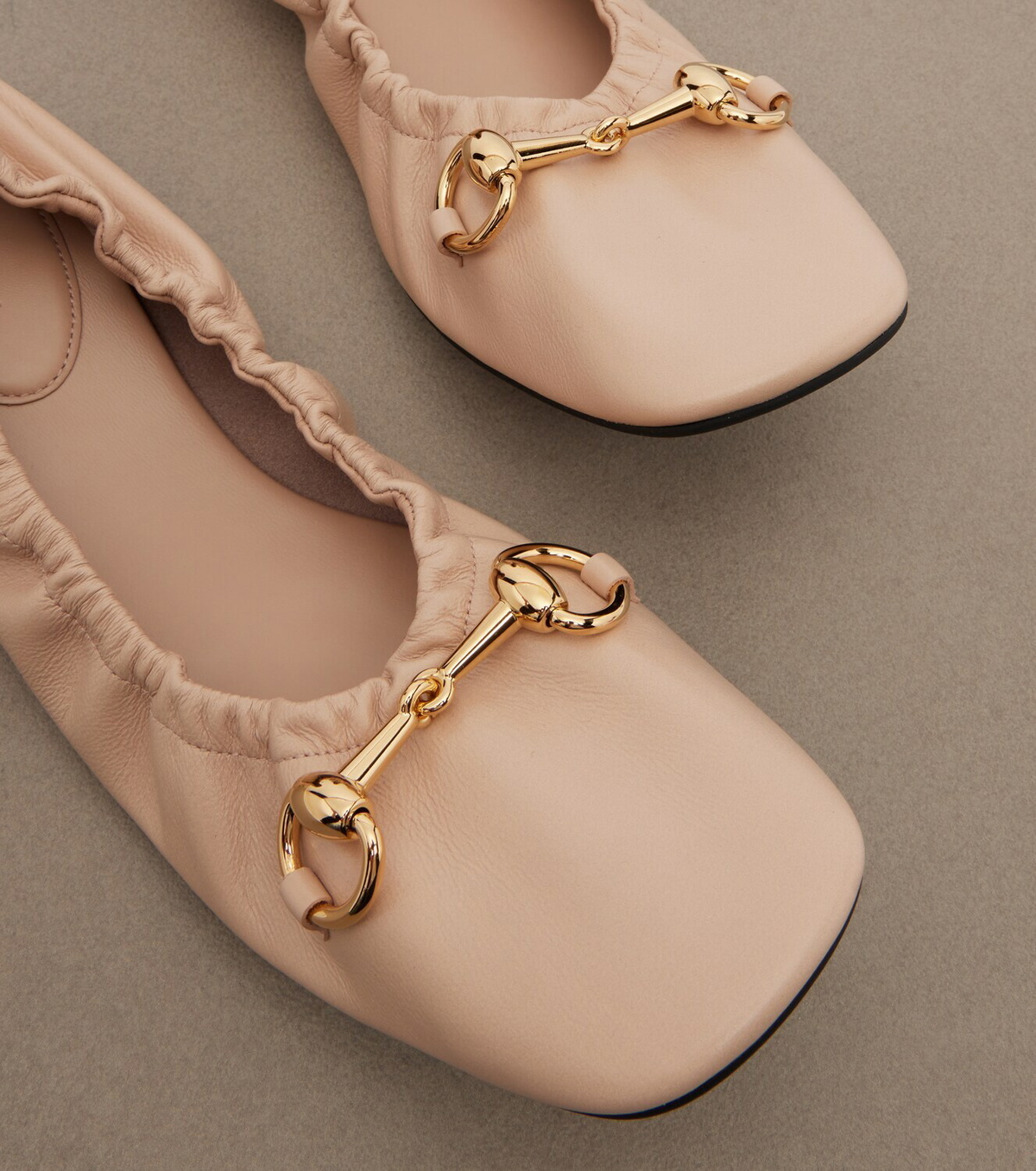Gucci Prima Horsebit leather ballet flats
