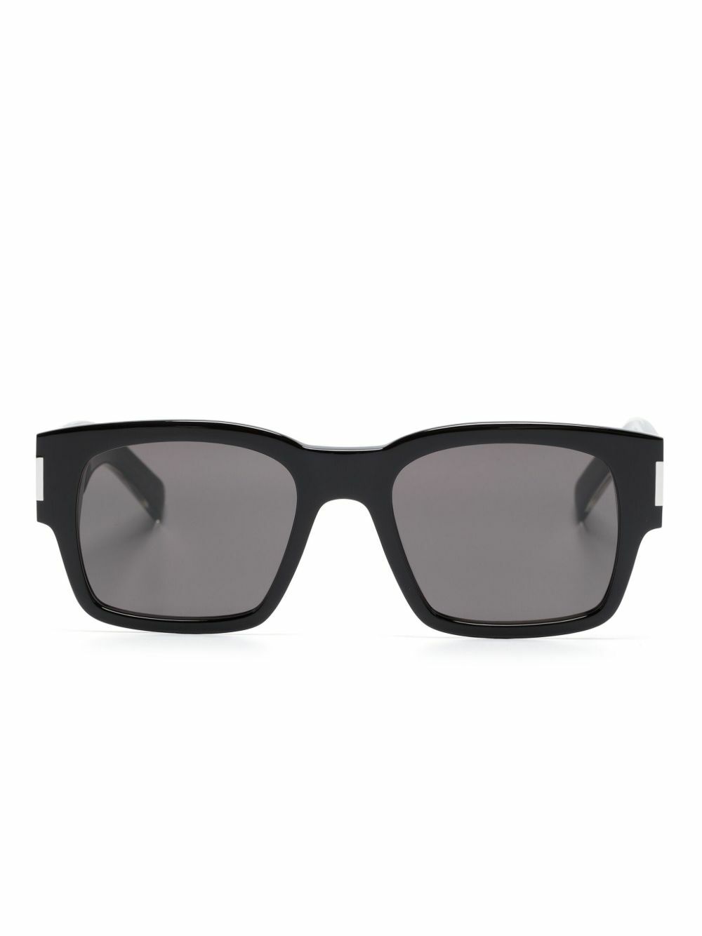 Saint Laurent Eyewear Logo-Plaque Square-Frame Sunglasses