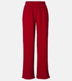 Jade Swim Mika seersucker wide-leg pants