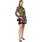 Versace SSENSE Exclusive Multicolor Silk Floral Blouse
