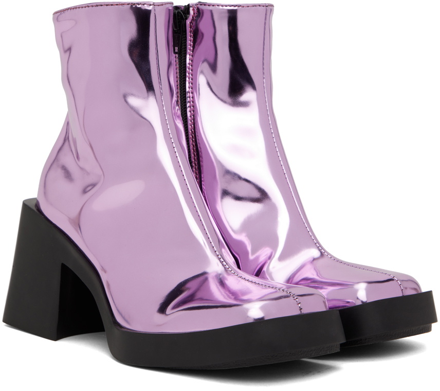 Justine Clenquet Pink Milla Boots Justine Clenquet