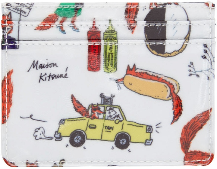 Photo: Maison Kitsuné White Olympia Le-Tan Card Holder