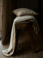 Johnstons Of Elgin Stitched Basketweave Cushion
