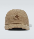 Loro Piana My Baseball chevron baseball cap