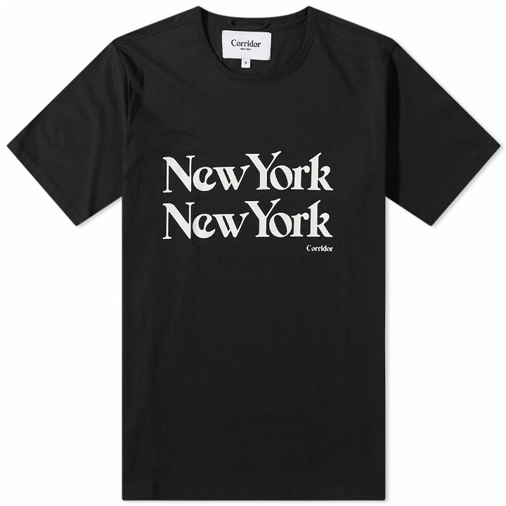 Photo: Corridor Men's New York New York T-Shirt in Black
