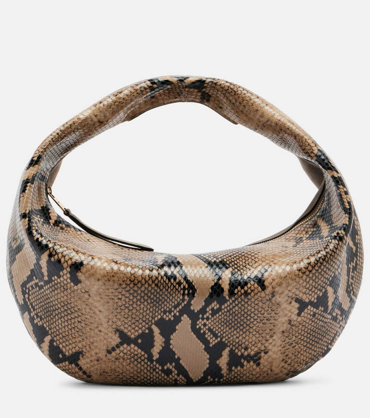 Khaite Olivia Medium snake-effect leather tote bag