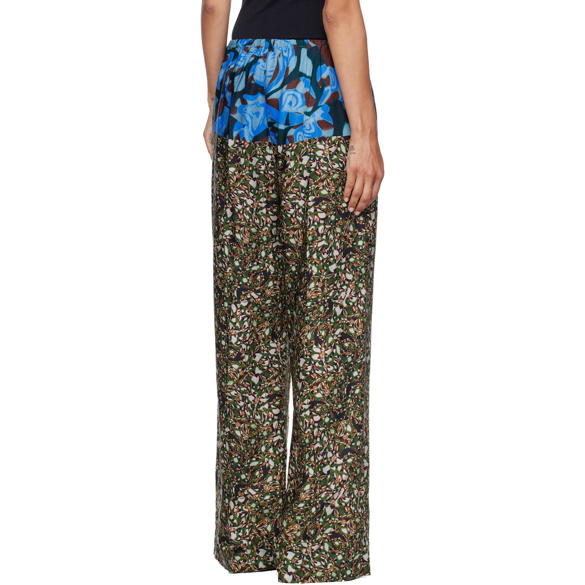 Dries Van Noten Multicolor Purvis Long Lounge Pants