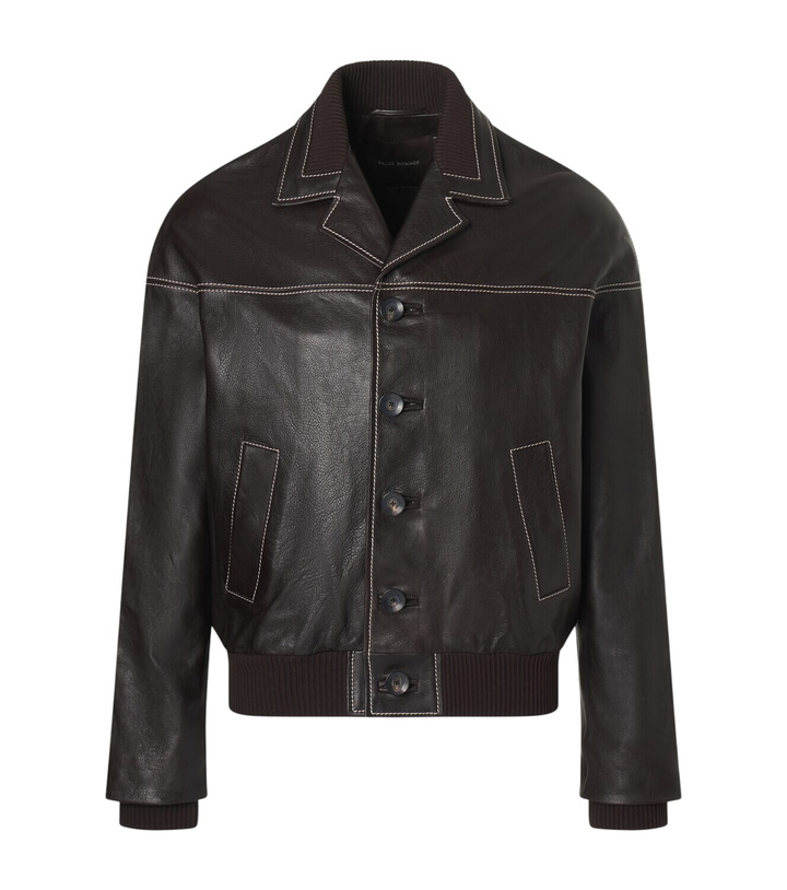 Photo: Wales Bonner Time leather jacket