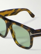 TOM FORD - Icon Square-Frame Tortoiseshell Acetate Sunglasses