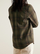 Pendleton - Canyon Checked Virgin Wool Shirt - Green