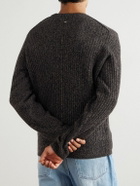 Rag & Bone - Jensen Ribbed-Knit Cashmere Sweater - Brown