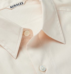 Auralee - Washed-Cotton Shirt - Pink