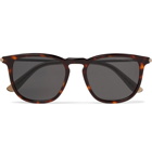 Bottega Veneta - D-Frame Tortoiseshell Matte-Acetate and Gunmetal-Tone Sunglasses - Tortoiseshell