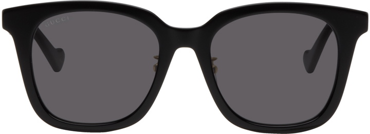 Photo: Gucci Black Square Sunglasses