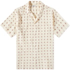 Bode Men's Chrystie Weave Vacation Shirt in Primary Multi