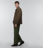 Visvim - FBT fringed suede moccasins