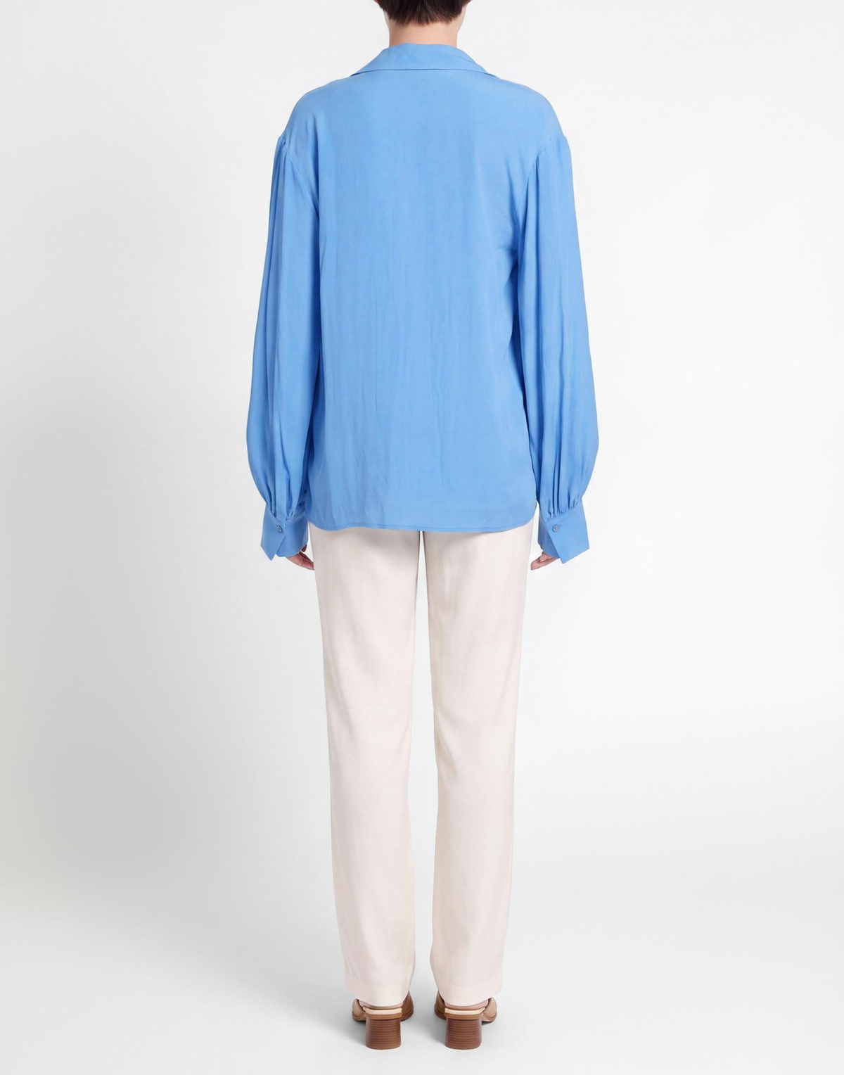 Manila Grace Womens Shirt Light in Blue