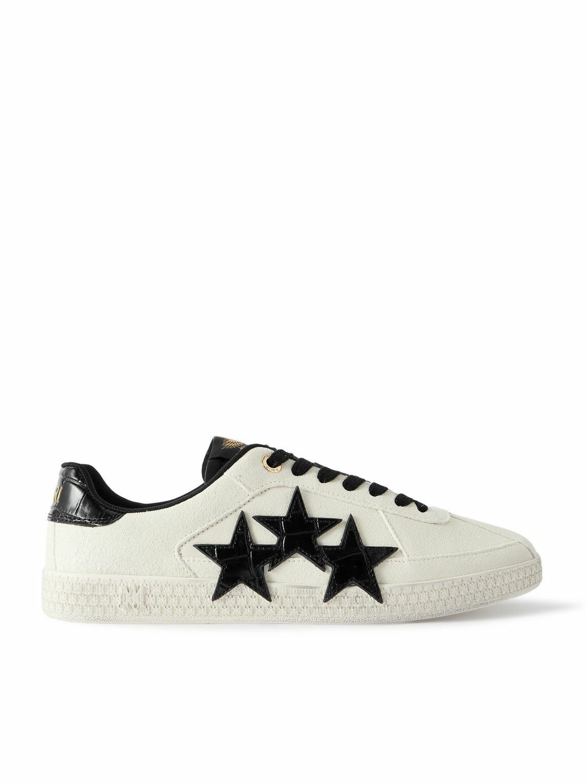 AMIRI Men's Bone Runner Sneakers in Purple Amiri