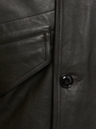 LEMAIRE Quilted Leather Jacket