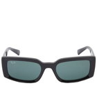 Ray-Ban Kiliane Sunglasses in Black/Dark Green