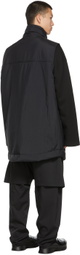 JERIH Black Padded Utility Vest