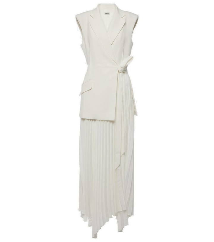 Photo: Simkhai Helena pleated wrap dress