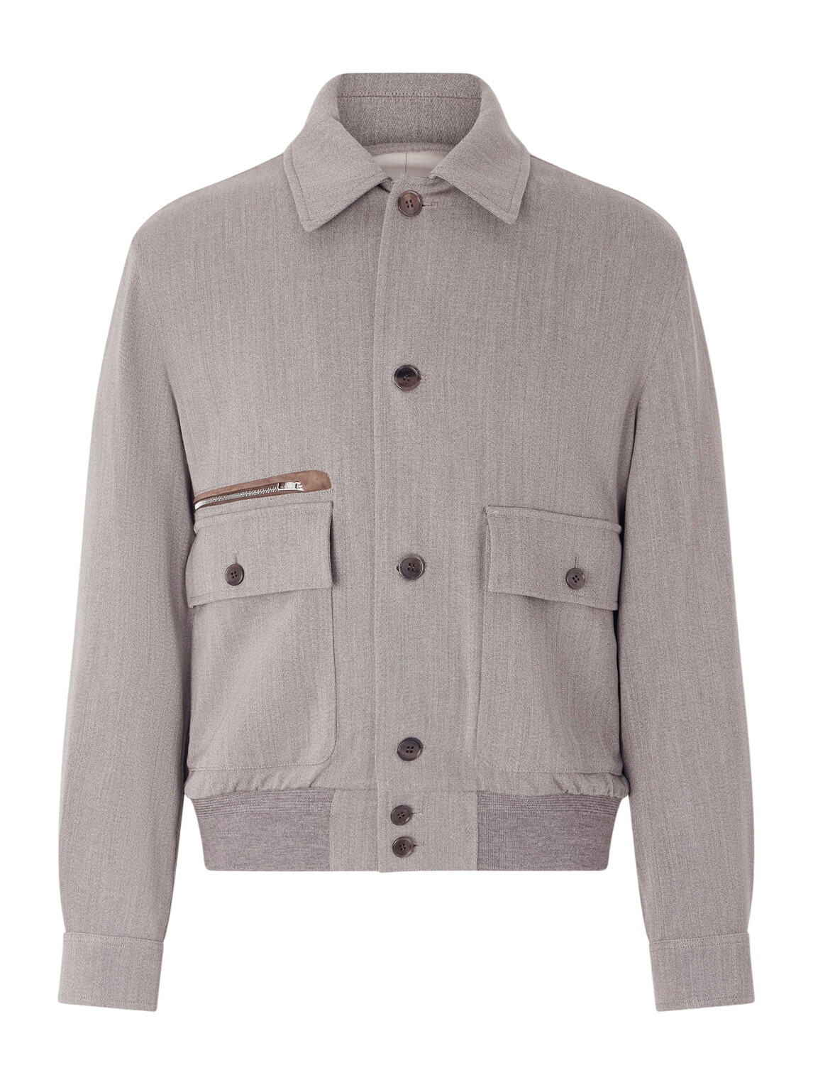 Dunhill - Wool and Cashmere-Blend Jacket - Brown Dunhill