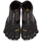 Suicoke Black Vibram Edition Nin-Lo-M Toe Sneakers
