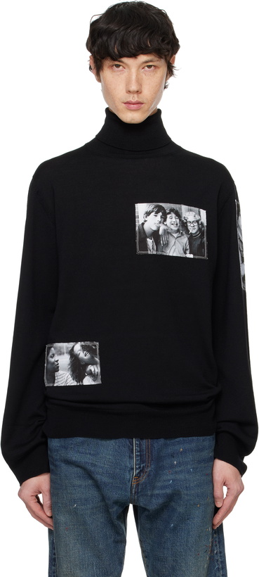 Photo: TAKAHIROMIYASHITA TheSoloist. Black Wool Turtleneck