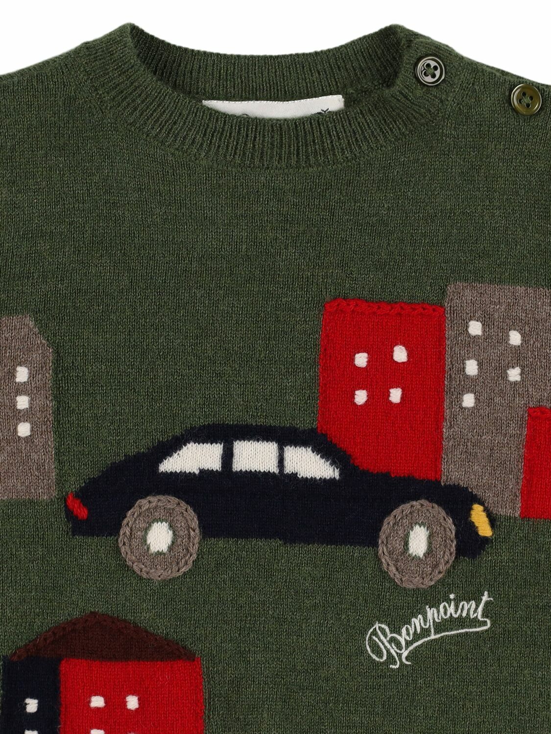 BONPOINT Wool Knit Sweater Bonpoint