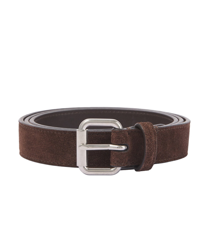 Photo: The Row Geo suede belt