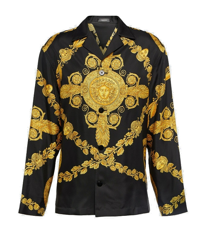 Photo: Versace - Barocco silk shirt