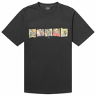 Paul Smith Men's Multi Zebra T-Shirt in Black