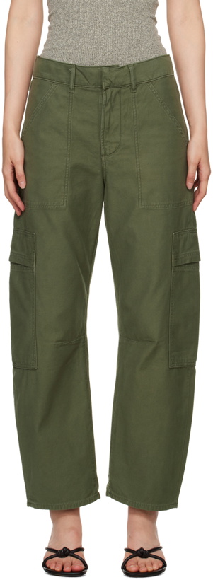 Photo: Citizens of Humanity Khaki Marcelle Trousers