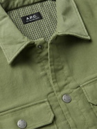 A.P.C. - Alex Cotton Shirt Jacket - Green