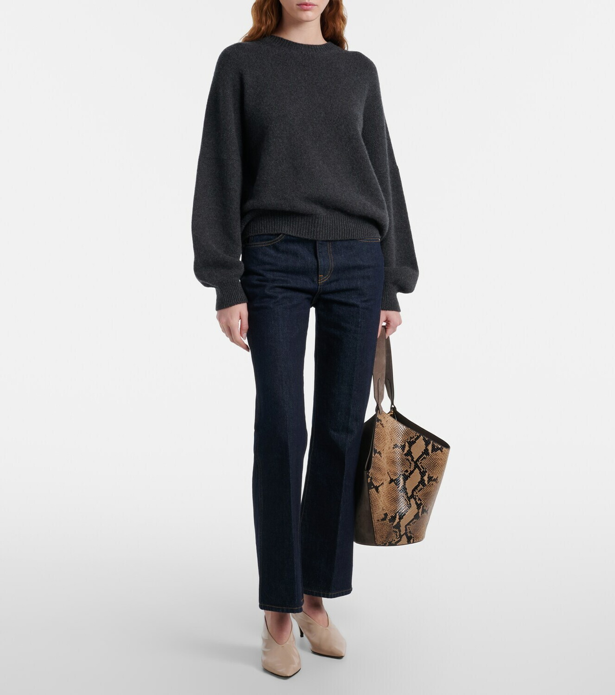 Khaite Margaux oversized cashmere sweater