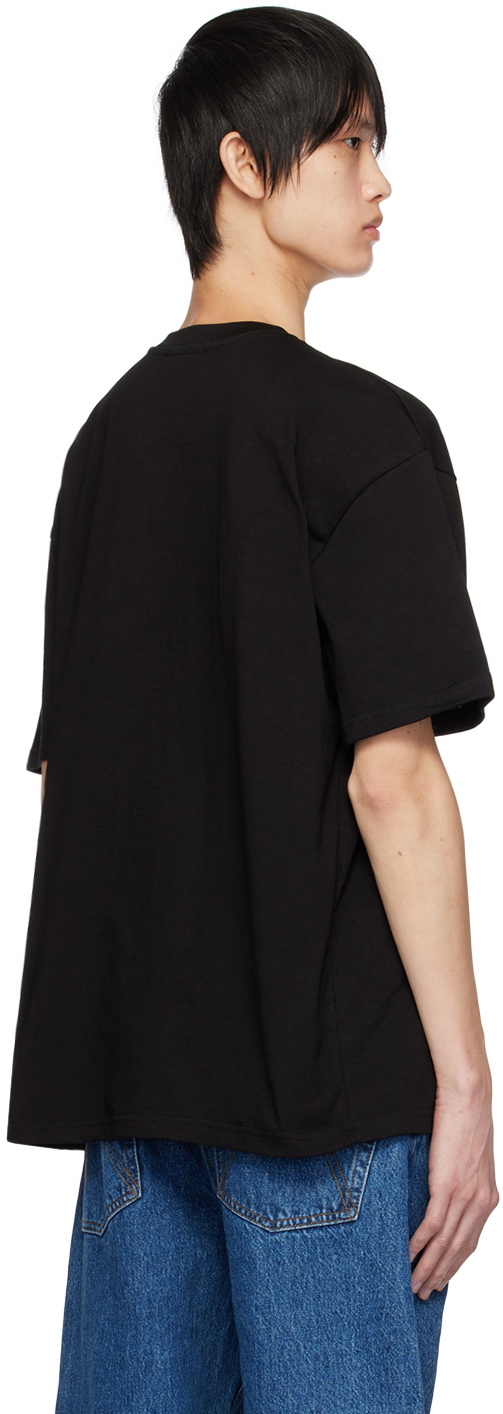 Saintwoods SSENSE Exclusive Black 'Hilary Duff' T-Shirt