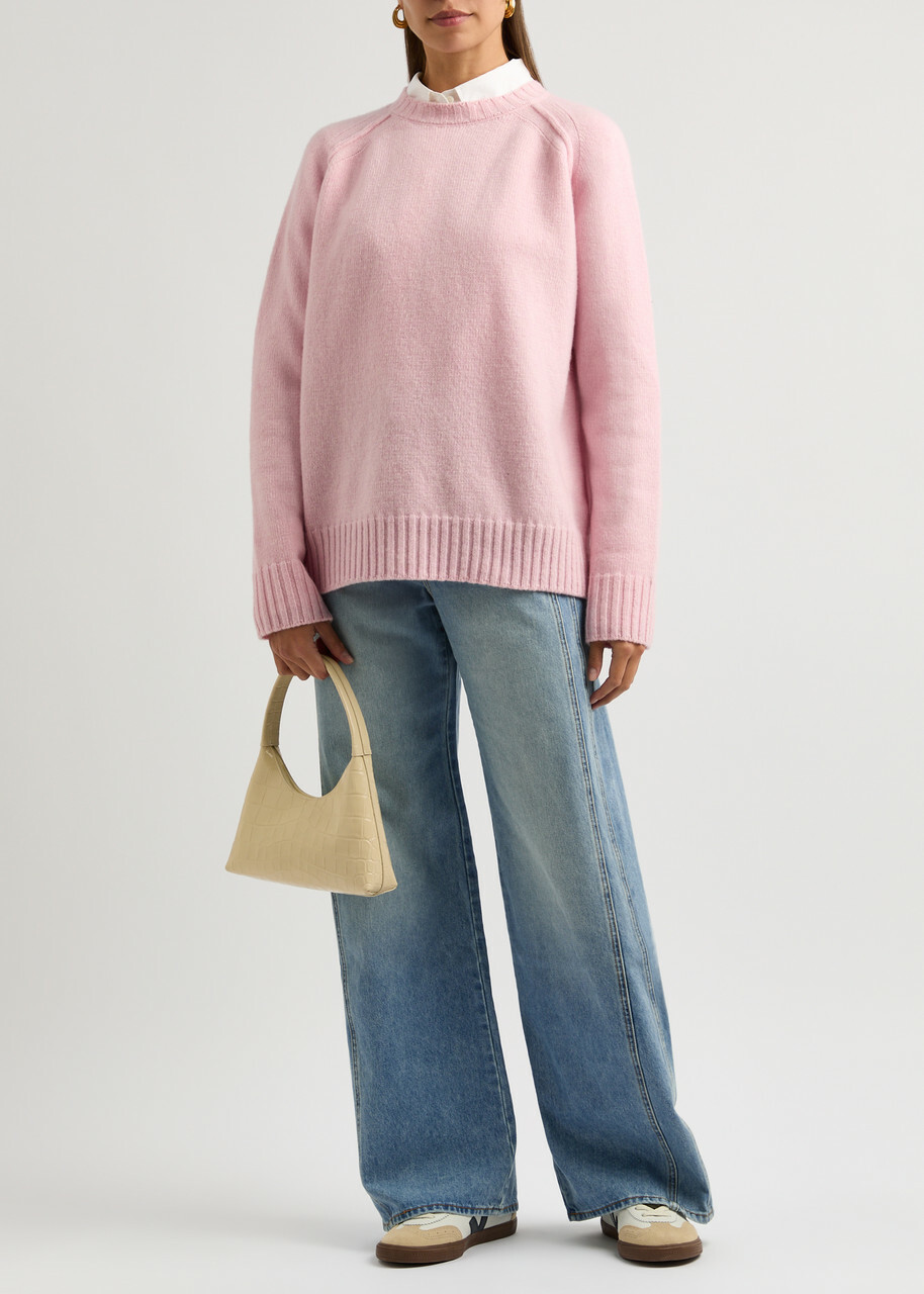Veronica Beard Taylore Wide-leg Jeans Blue