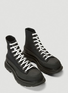 Alexander McQueen - Tread Lace-Up Boots in Black
