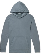 James Perse - Supima Cotton-Jersey Hoodie - Blue