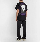 Raf Simons - Oversized Printed Cotton-Jersey T-Shirt - Men - Black